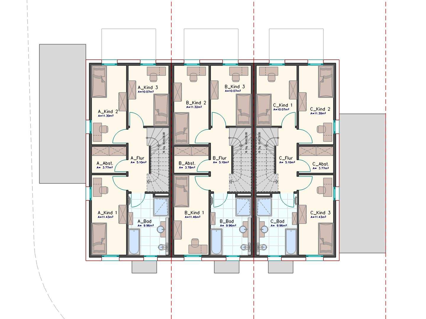 Exklusives RMH als KFW 40 Haus in Elsen – Paderborn – Vorschaubild 5