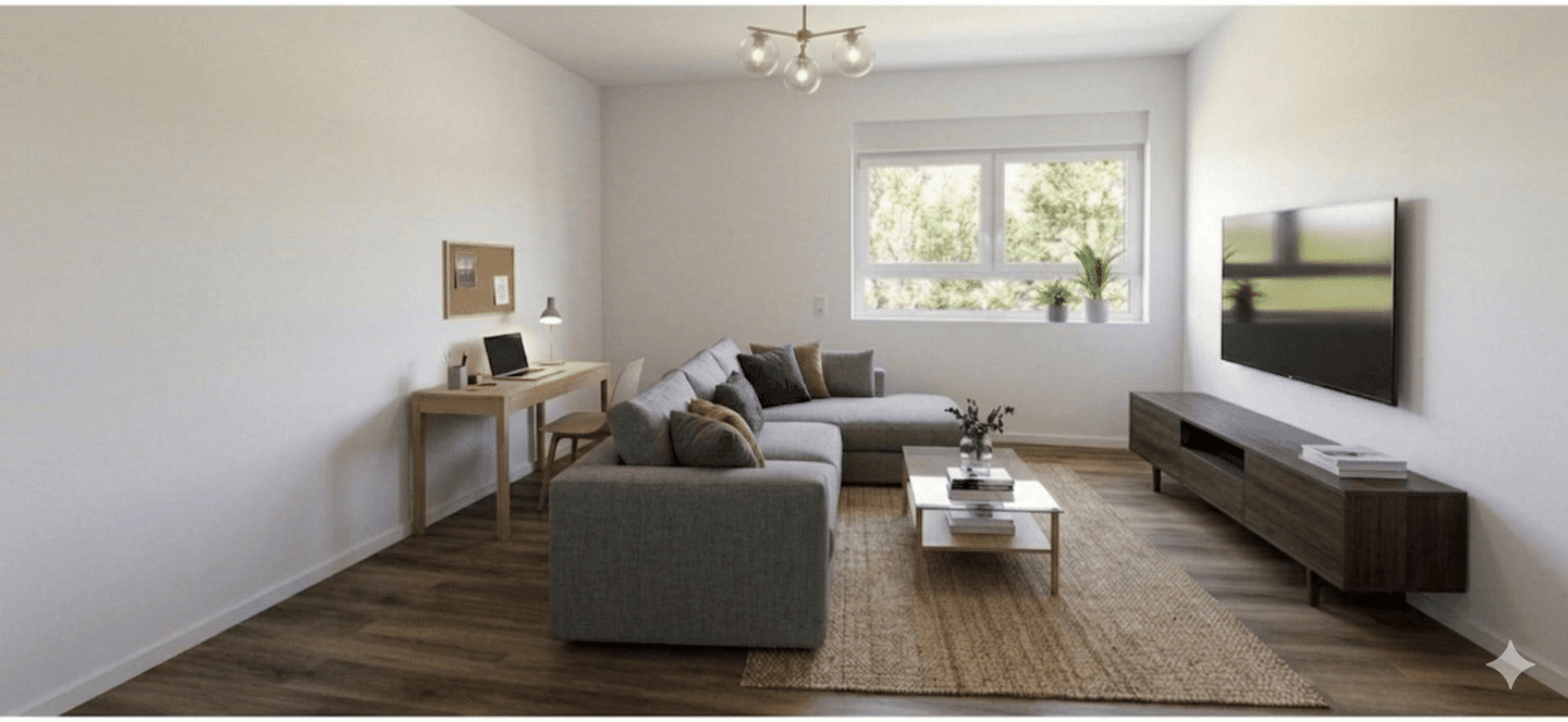 Wie Neubau am Klinikum / Fußbodenheizung /2,5 Zimmer mit Gartennutzung – Essen – Bild 1 von 7