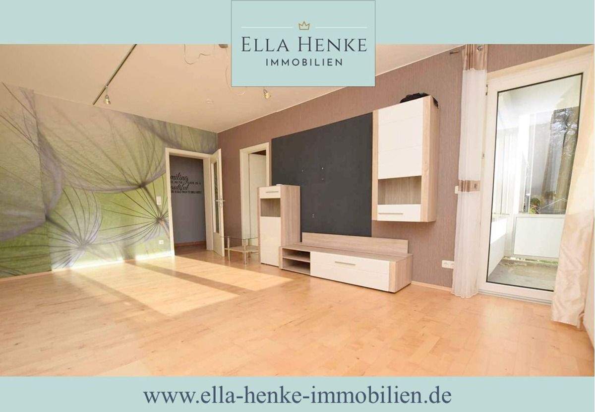 Modernisierte, schöne Erdgeschoss-Wohnung mit Einbauküche + Balkon... – Wolfsburg – Bild 1 von 9