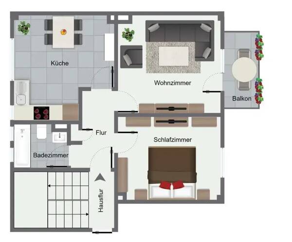 Rohdachboden in 51149 Köln mit 62 m² kaufen