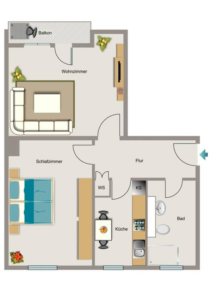 Kleine 2-Zimmer-Wohnung in Dortmund Derne für Sie! – Dortmund – Vorschaubild 2