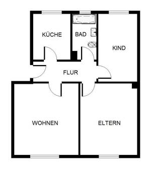 3-Zimmer-Wohnung in Gelsenkirchen Hassel – 45896 Gelsenkirchen – Vorschaubild 6
