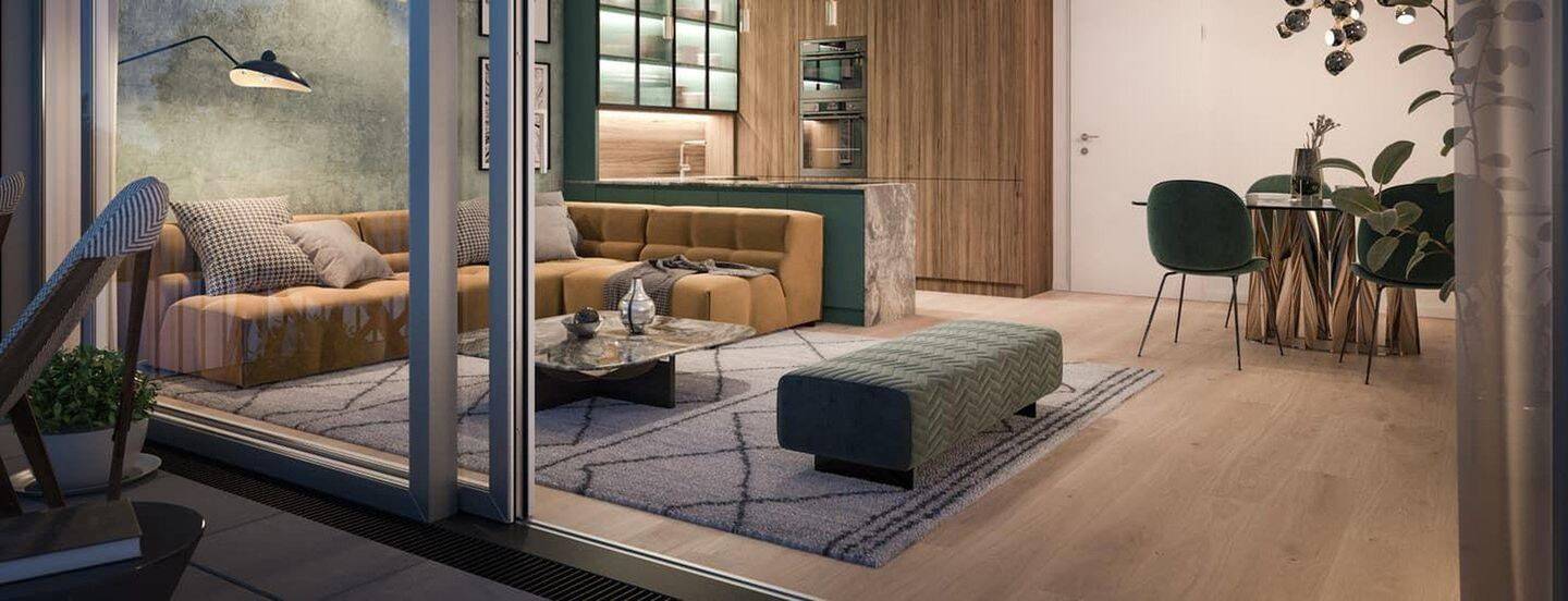 Erstbezug 2026: Helle 2-Zi.-Wohnung in ruhiger Villenlage - Balkon ins Grüne, hohe Decken, TG – München – Vorschaubild 4