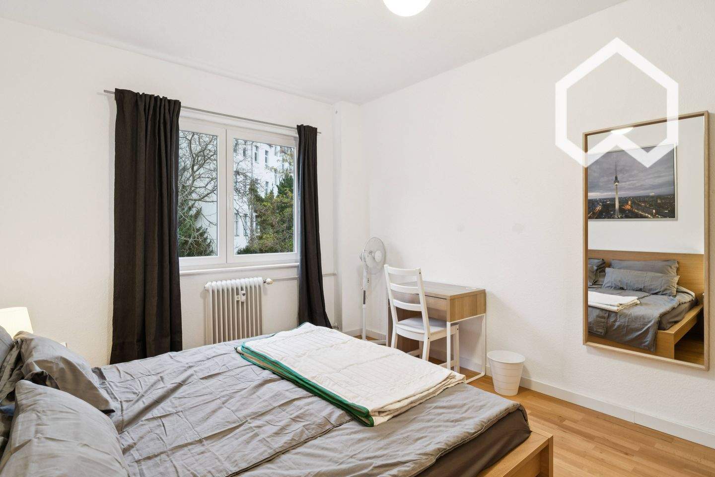 Helle & großzügige 2-Zimmer-Suite (70 m²) nahe Berliner Hauptbahnhof & Tiergarten - modern, ruhig & vollständig möbliert – Berlin – Vorschaubild 7