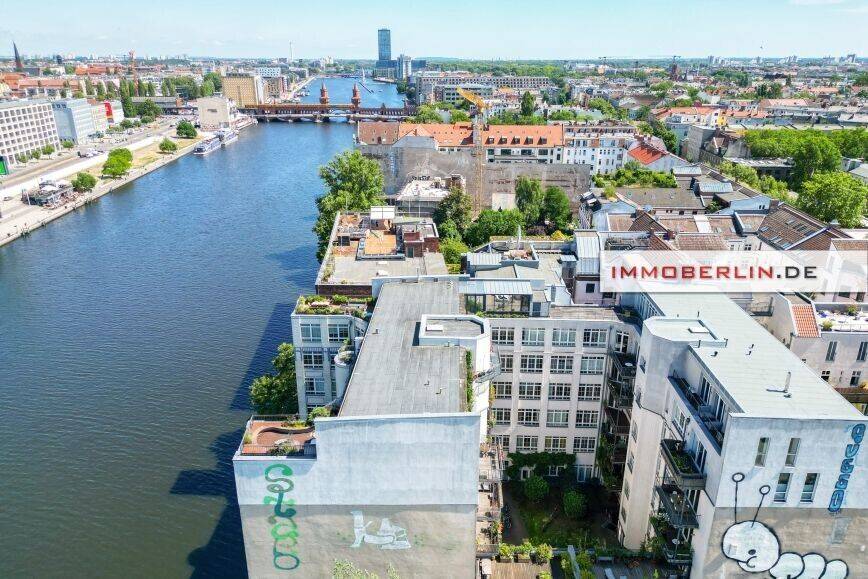 IMMOBERLIN.DE - Exquisite Altbauwohnung mit Balkon, Loftambiente & Lift an der Spree – Berlin – Vorschaubild 6