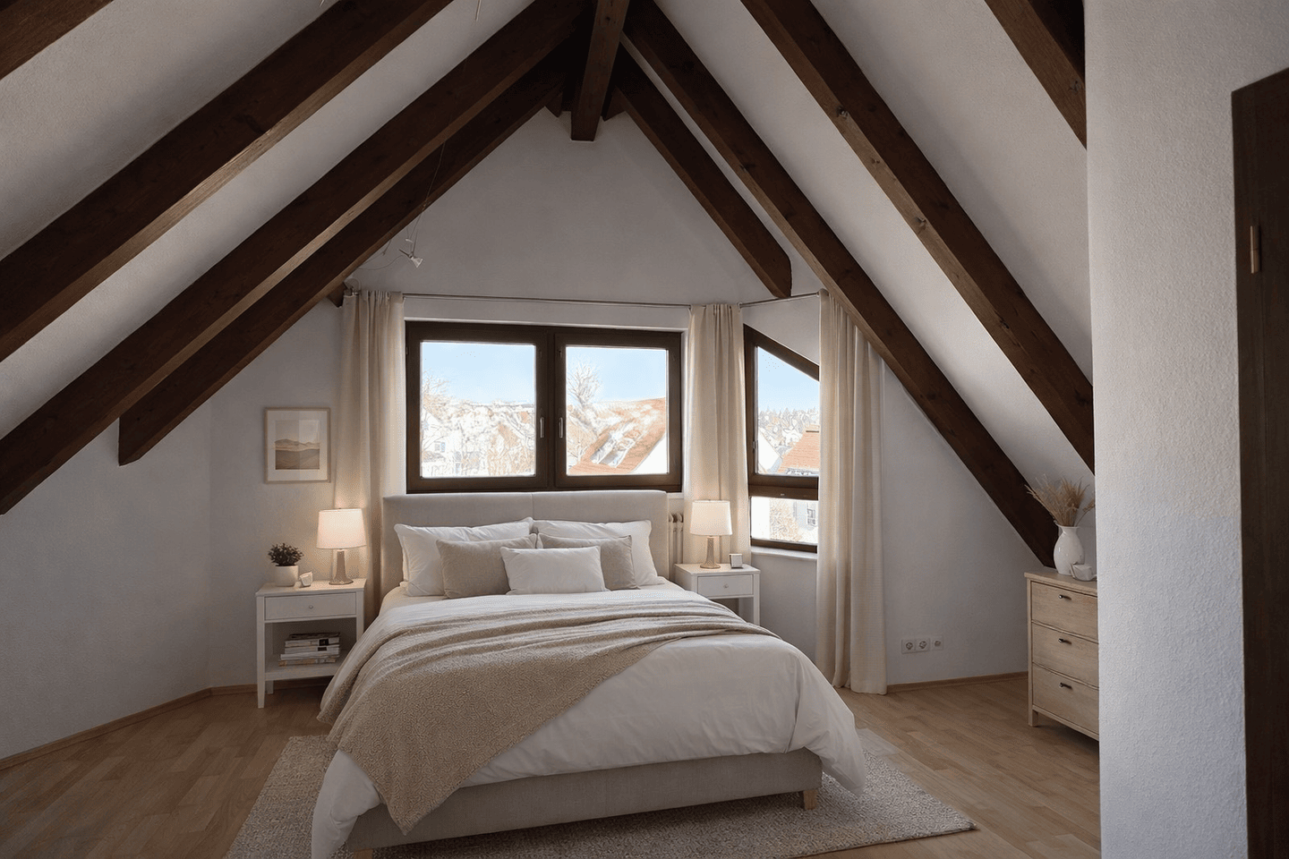 Helle 2-Zimmer Maisonette-Wohnung mit Balkon in Stuttgart-Degerloch