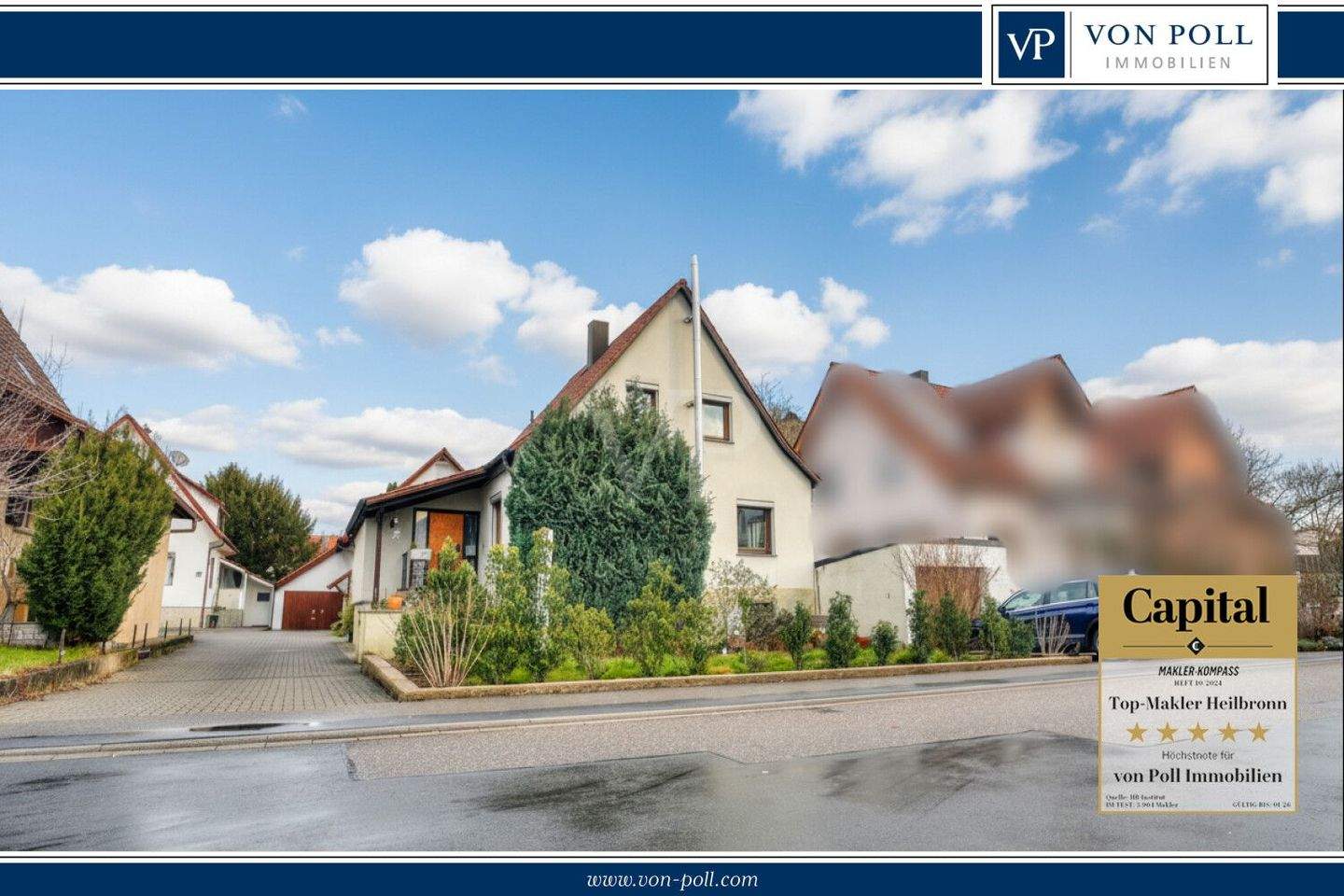 Gemütliches Einfamilienhaus zum Einziehen und Wohlfühlen – Weinsberg – Bild 1 von 9