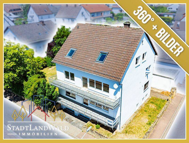 Attraktives Mehrgenerationenhaus in guter Wohnlage von Rodalben mit zwei Garagen und großem Garten