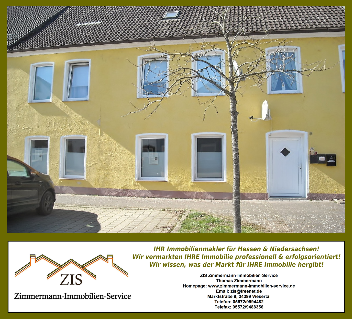 Großzügiges Zweifamilienhaus in Boffzen - Sehr gepflegt (saniert) mit Garagen & Garten - ruhige Wohnlage - pflegeleichtes Grundstück - – Boffzen – Bild 1 von 9