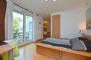 Modern möbliertes Apartment mit Balkon in Stuttgart Plieningen, Nähe Uni Hohenheim – 70599 Stuttgart – Vorschaubild 1