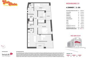+ Strahlende Lebensqualität - Lichtdurchflutete Wohnung im modernen Neubau + – 22767 Hamburg – Vorschaubild 7