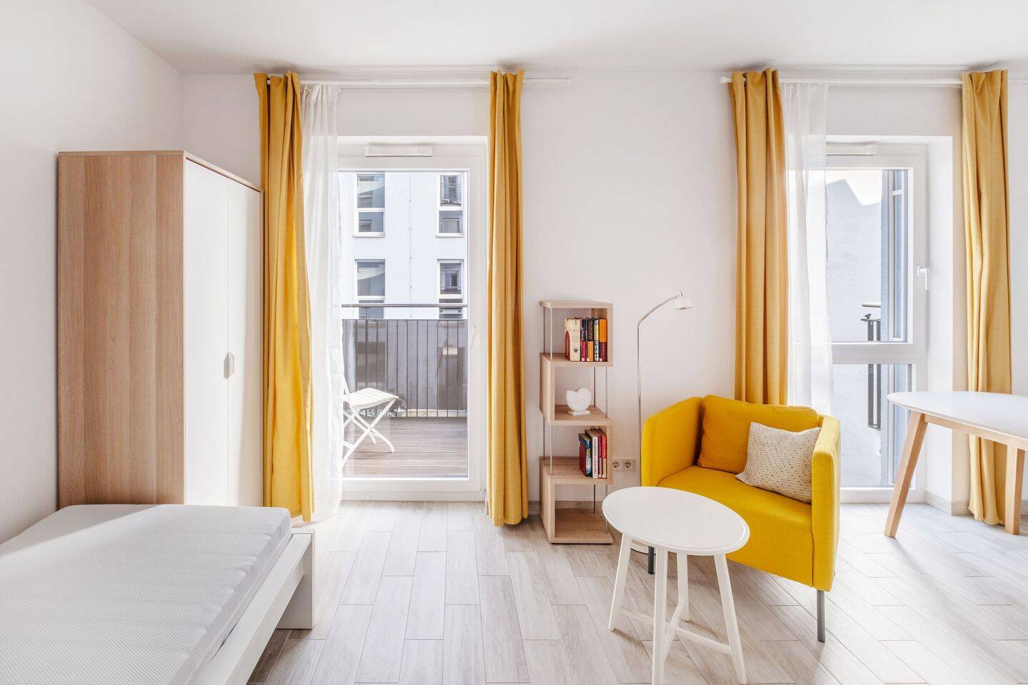 Stilvolles Studio in ruhiger Lage fußläufig vom Boxhagener Platz – Berlin – Bild 1 von 9