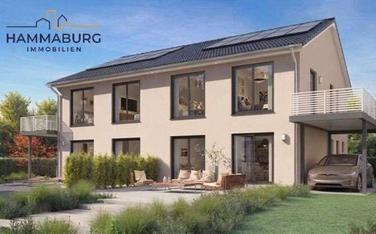 5 Zi. Doppelhaushälfte mit Förderung nach KfW 40-QNG – 22145 Hamburg – Bild 1 von 4