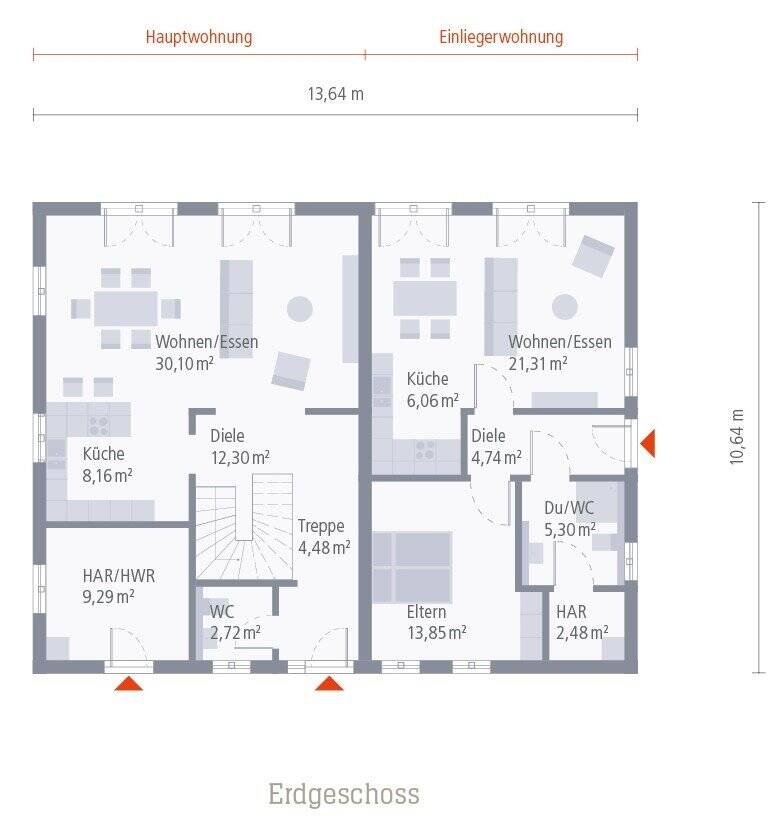 Zweifamilienhaus im großen Stil – Cadolzburg – Vorschaubild 6