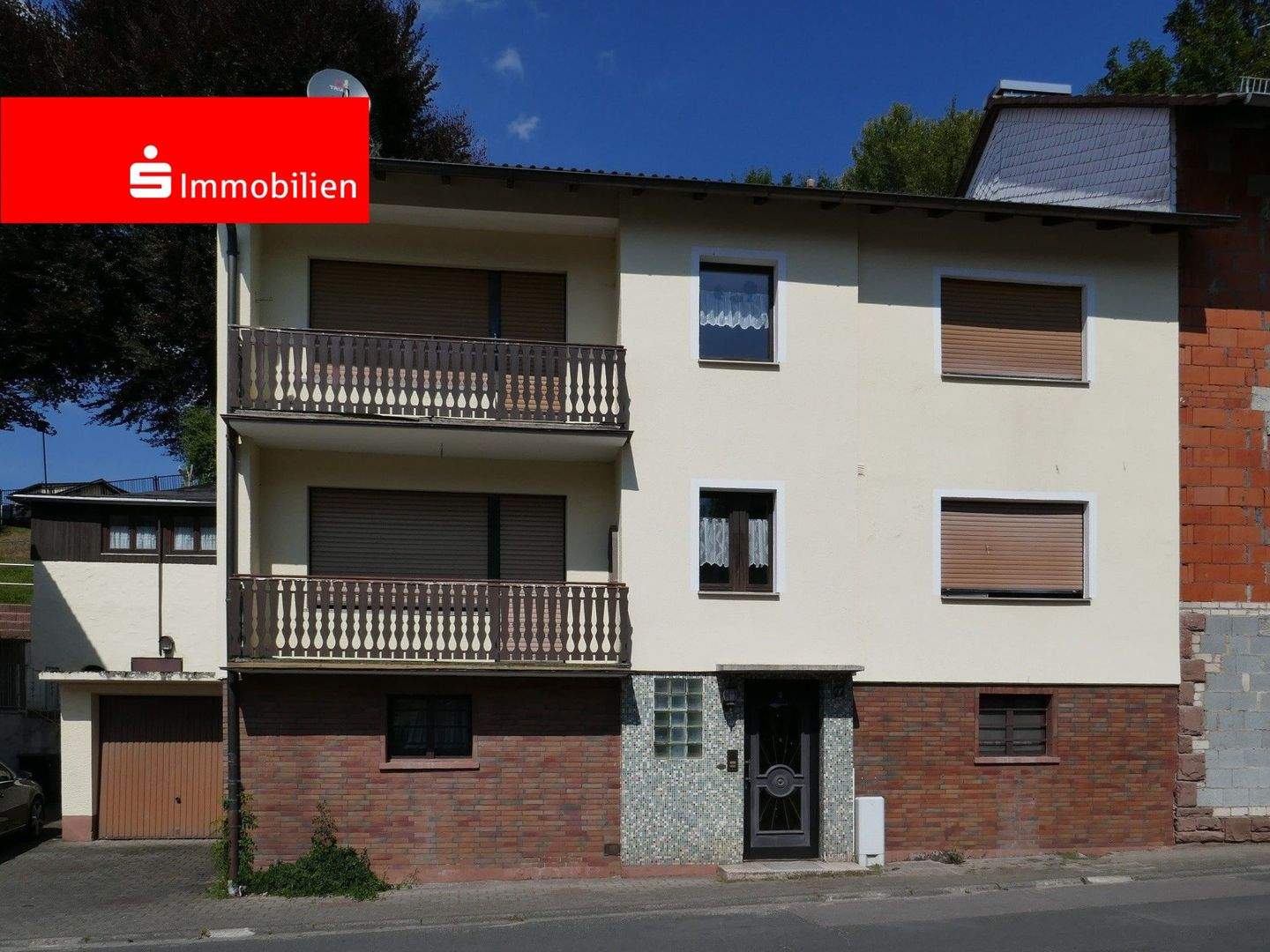 Zweifamilienhaus mit ca.173 m² Wohnfläche auf einem ca. 874 m² Grundstück im Jossgrund – Jossgrund – Bild 1 von 9