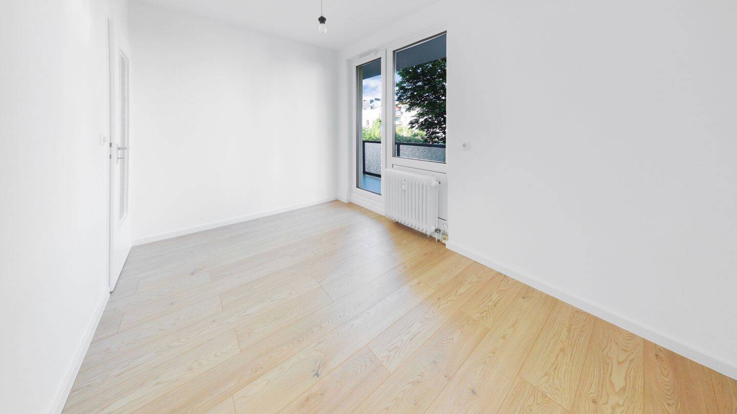Stadtwohnung in Fesenfeld: Modernisierte 3-Zimmer-Wohnung mit Balkon ins Grüne Energieklasse C – Bremen – Vorschaubild 9