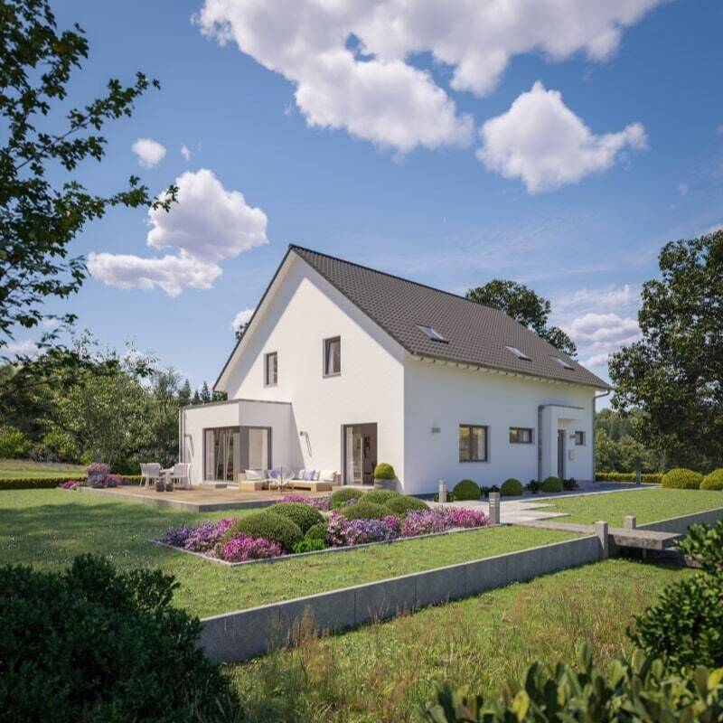 Exklusives, schlüsselfertiges Zweifamilienhaus in ruhiger Toplage!! – Oberteuringen – Bild 1 von 9