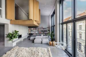 Architektur in skulpturaler Klarheit - Ein Loft als Raumkunstwerk