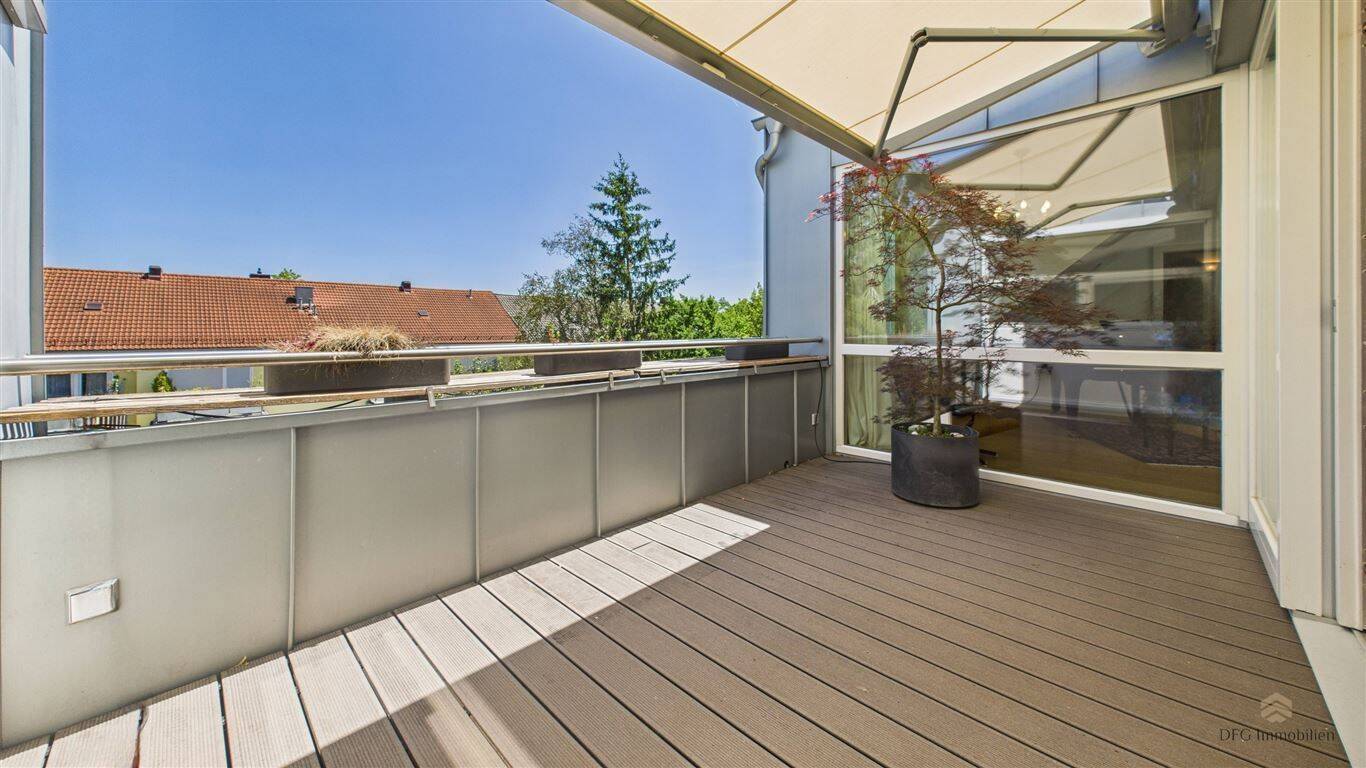 Stilvoll wohnen über den Dächern - vollmöblierte Design-Dachgeschosswohnung mit Dachterrasse und Klimaanlage – München – Vorschaubild 9