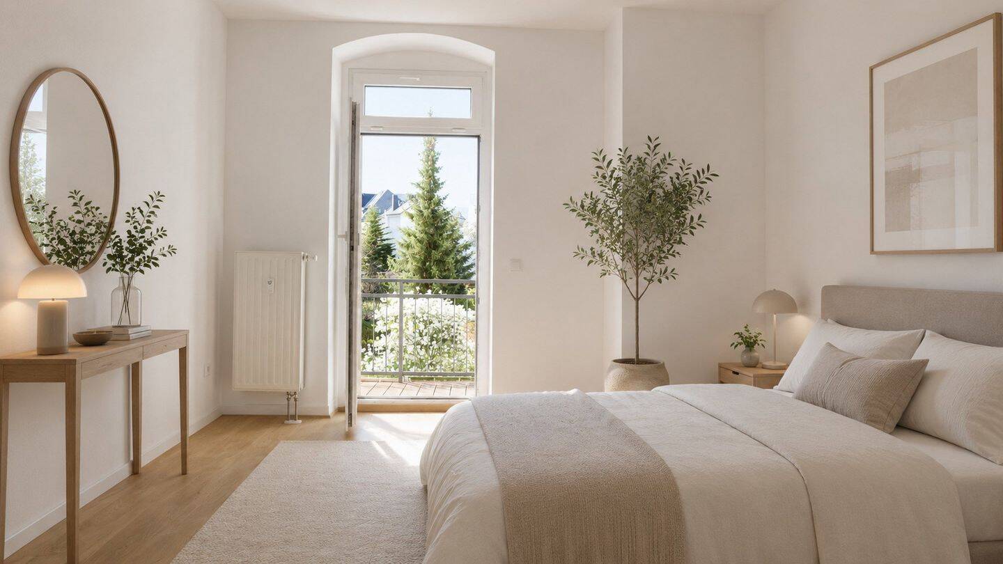 Anlegerwohnung: Moderne 2-Zimmer-Wohnung mit Balkon und EBK – Chemnitz – Vorschaubild 5