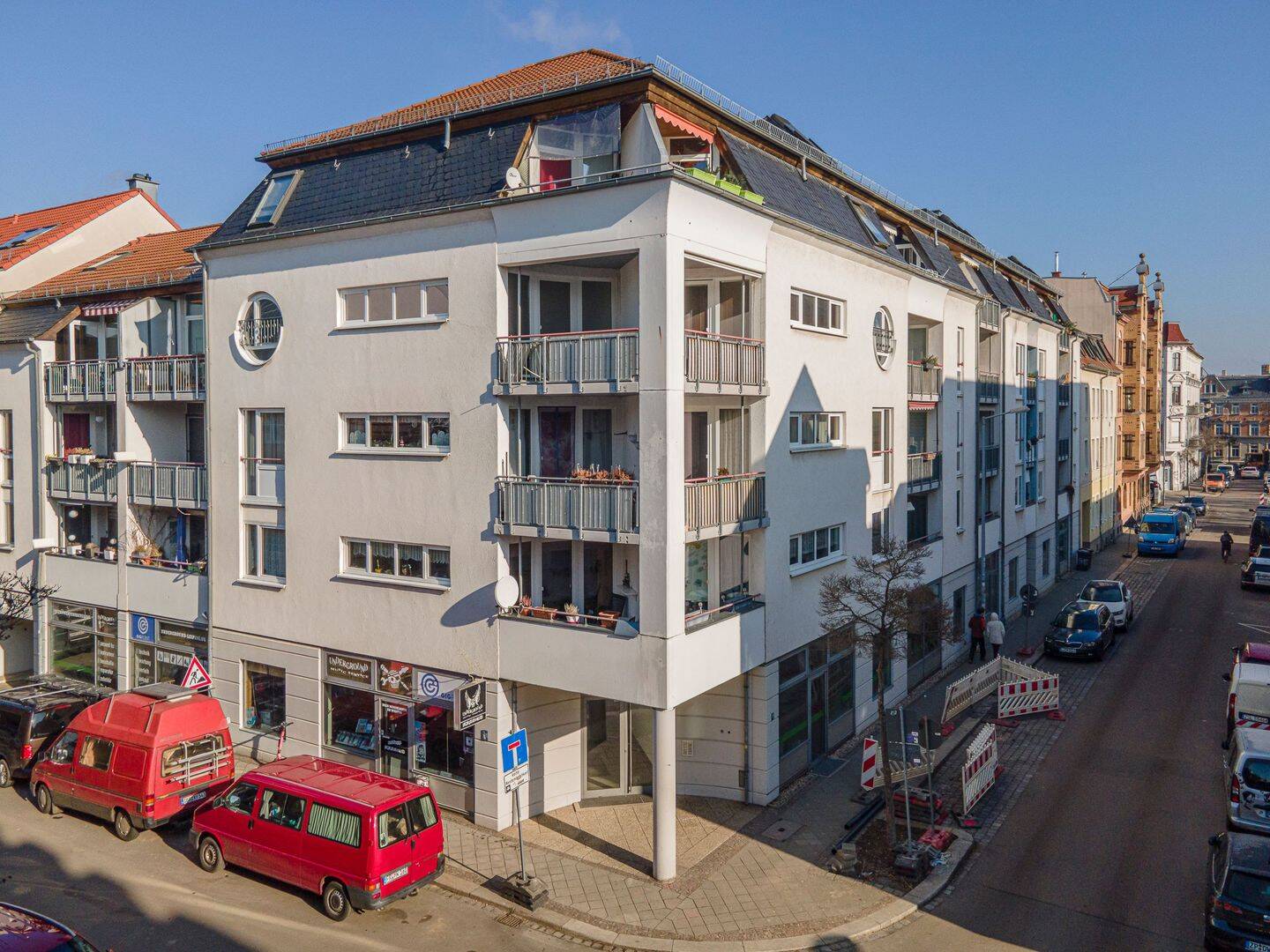 Investieren in Leipzig: 2-Raum-ETW mit Balkon in Plagwitz-Lindenau