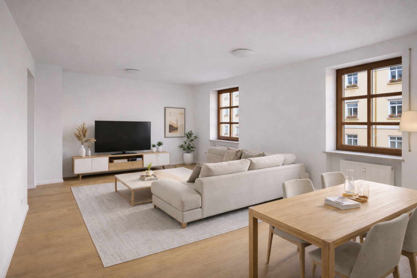 NEU! 2-Zimmer-Wohnung mit geräumiger Terrasse am Bismarckplatz - Wohnung 1