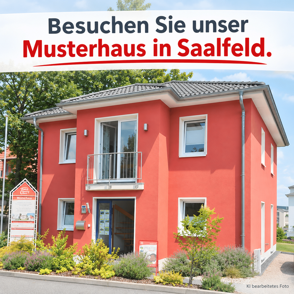 Herzlich Willkommen im Musterhaus in Saalfeld!