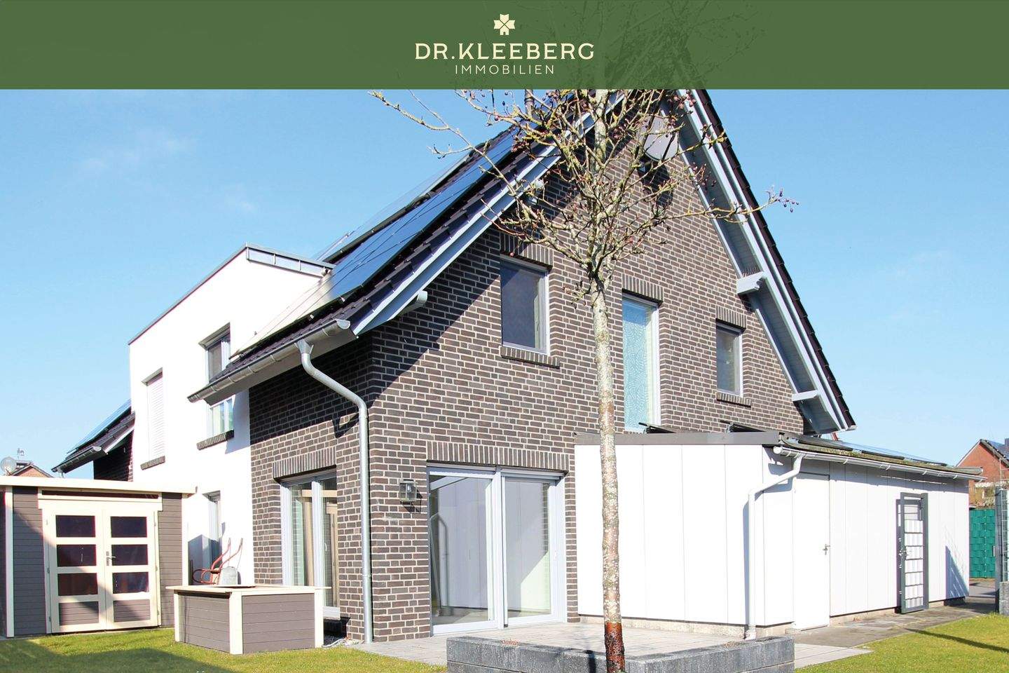 Nachhaltige Doppelhaushälfte von 2020 - modern, effizient & zukunftssicher in Greven-Reckenfeld – Greven – Bild 1 von 9