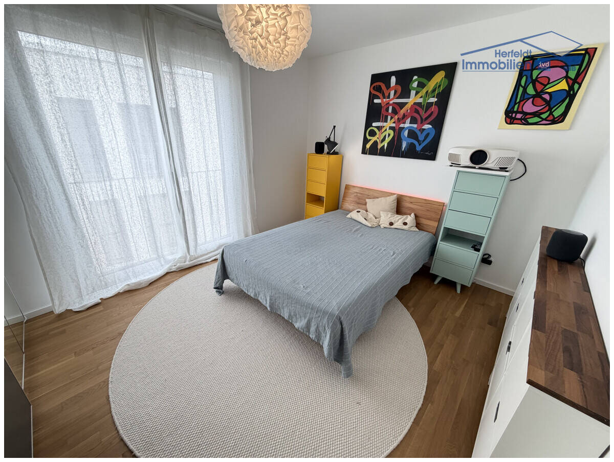 Möblierte 2-ZKB-Luxus-Neubauwohnung mit Südwest-Terrasse & TG-Stellplatz am Papierbach - bezugsfrei – Landsberg am Lech – Vorschaubild 9