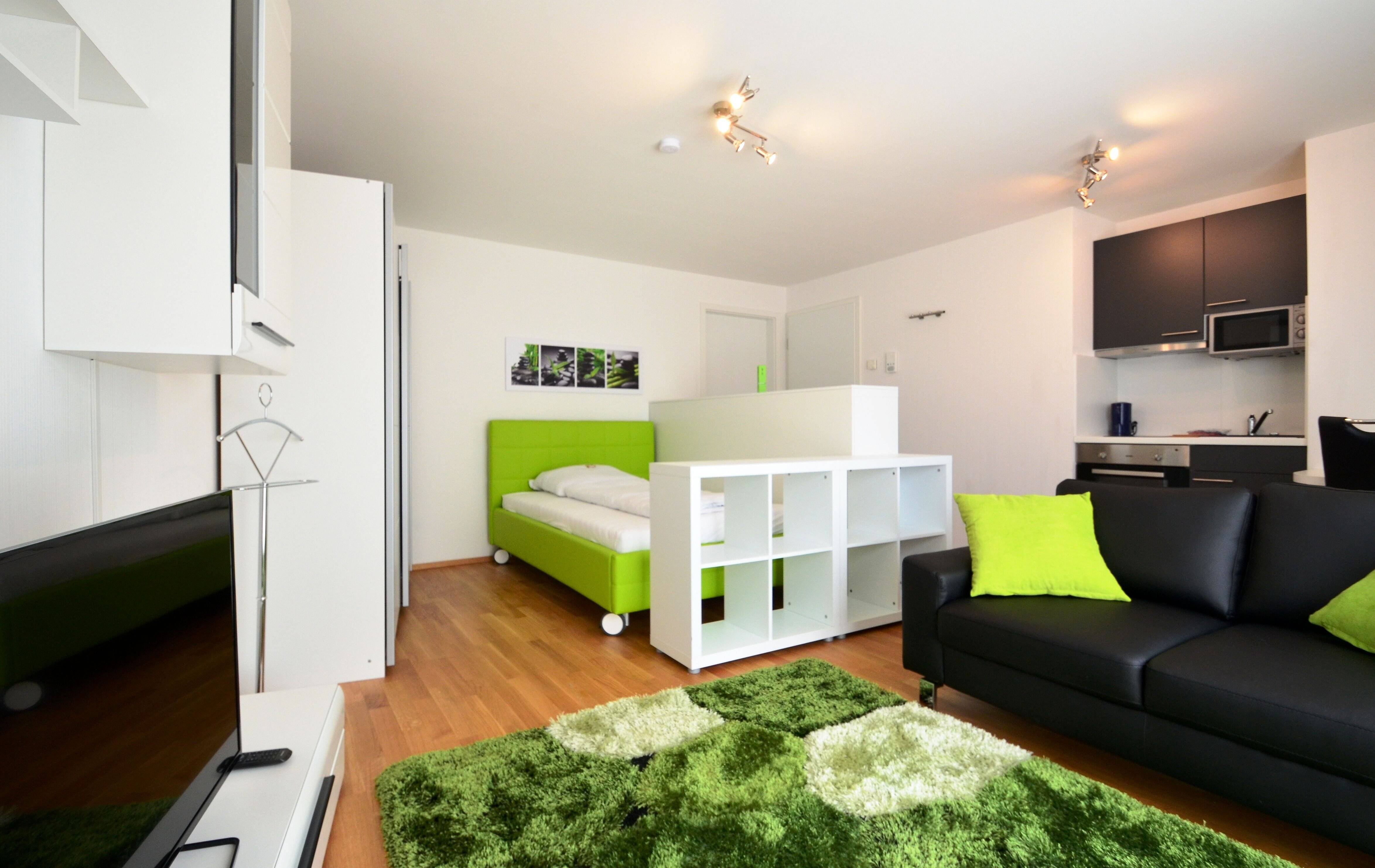 Moderne 1-Zimmer-Wohnung, modern und praktisch, komplett ausgestattet, zentral in Mörfelden