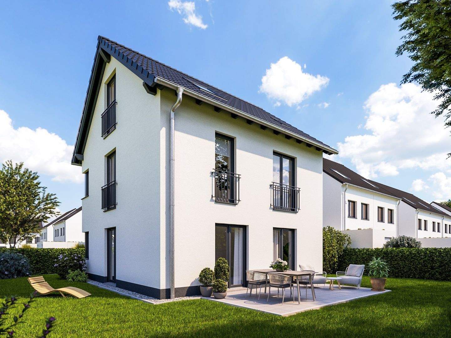 Freistehendes Einfamilienhaus mit zusätzlichem Duschbad im Dachgeschoss – Dortmund – Vorschaubild 2