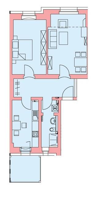 Gepflegte Etagenwohnung zur Miete mit Balkon in Dresden Cotta - Wentzel Dr. – 1169 Dresden – Vorschaubild 3