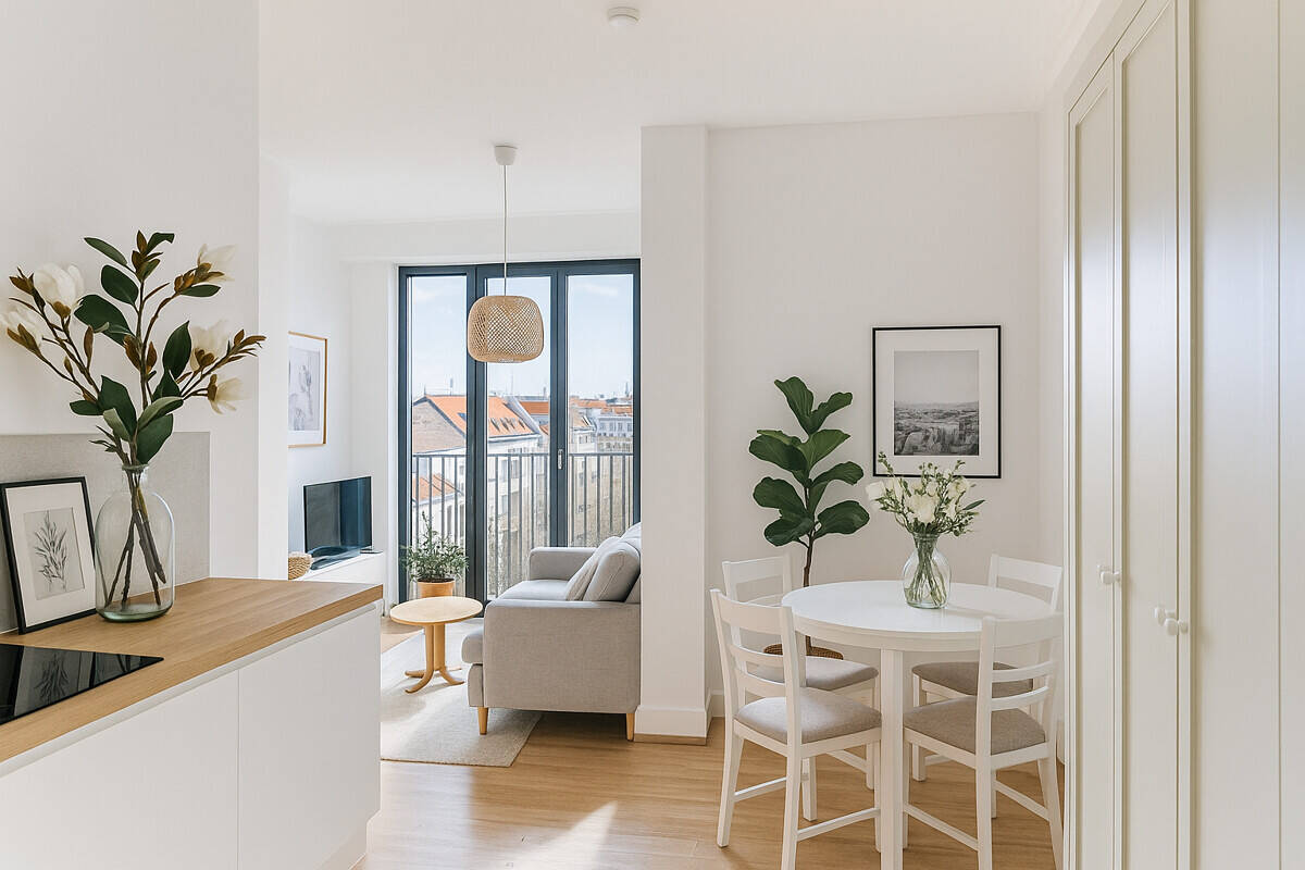 SCHÖNEBERG / KREUZBERG: BESTE LAGE: ERSTBEZUG im LUXUS Neubau: 2-Zimmer-DACHGESCHOSS + Balkon – 10829 Berlin – Bild 1 von 9