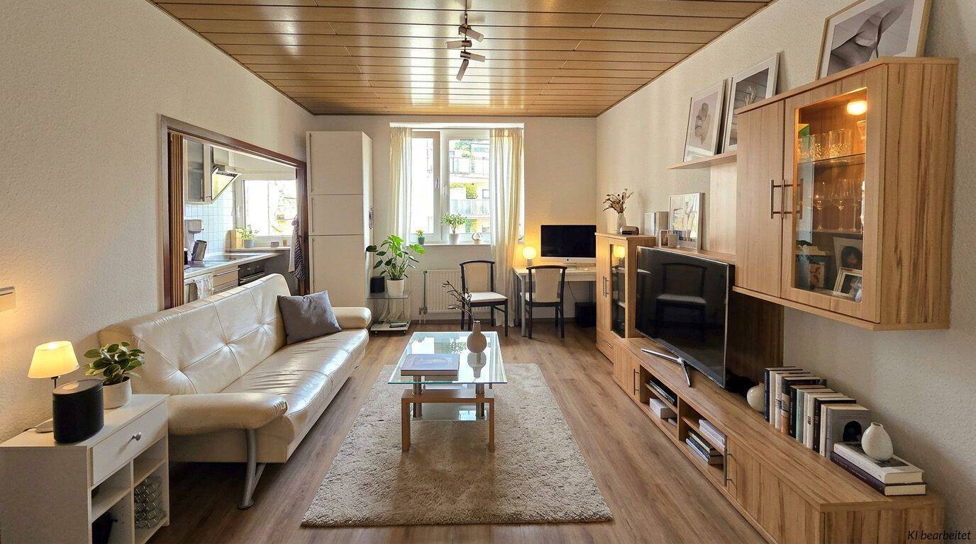 Urgemütliche Drei-Zimmer-Wohnung