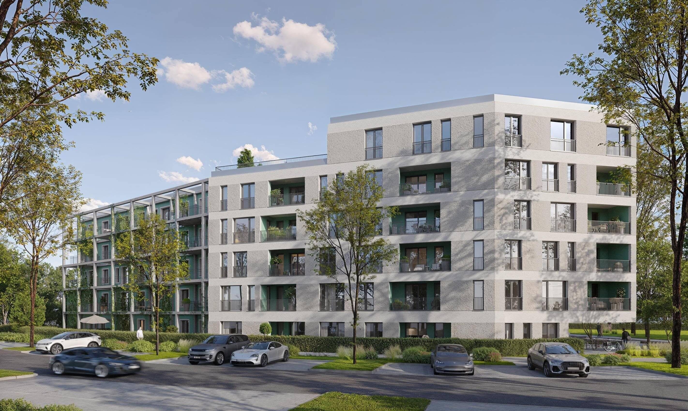 Stilvolle, lichtdurchflutete 4-Zimmer Neubauwohnung mit Loggia - Neubau - 1.3.2 – Neu-Ulm – Bild 1 von 1