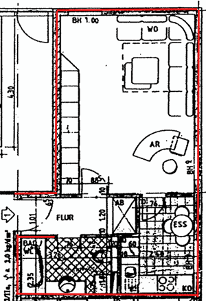 Ruhige 44 m² Stadtwohnung im grünen zentral in Dresden-Neustadt - nahe Dresdner Heide – 1099 Dresden – Vorschaubild 3