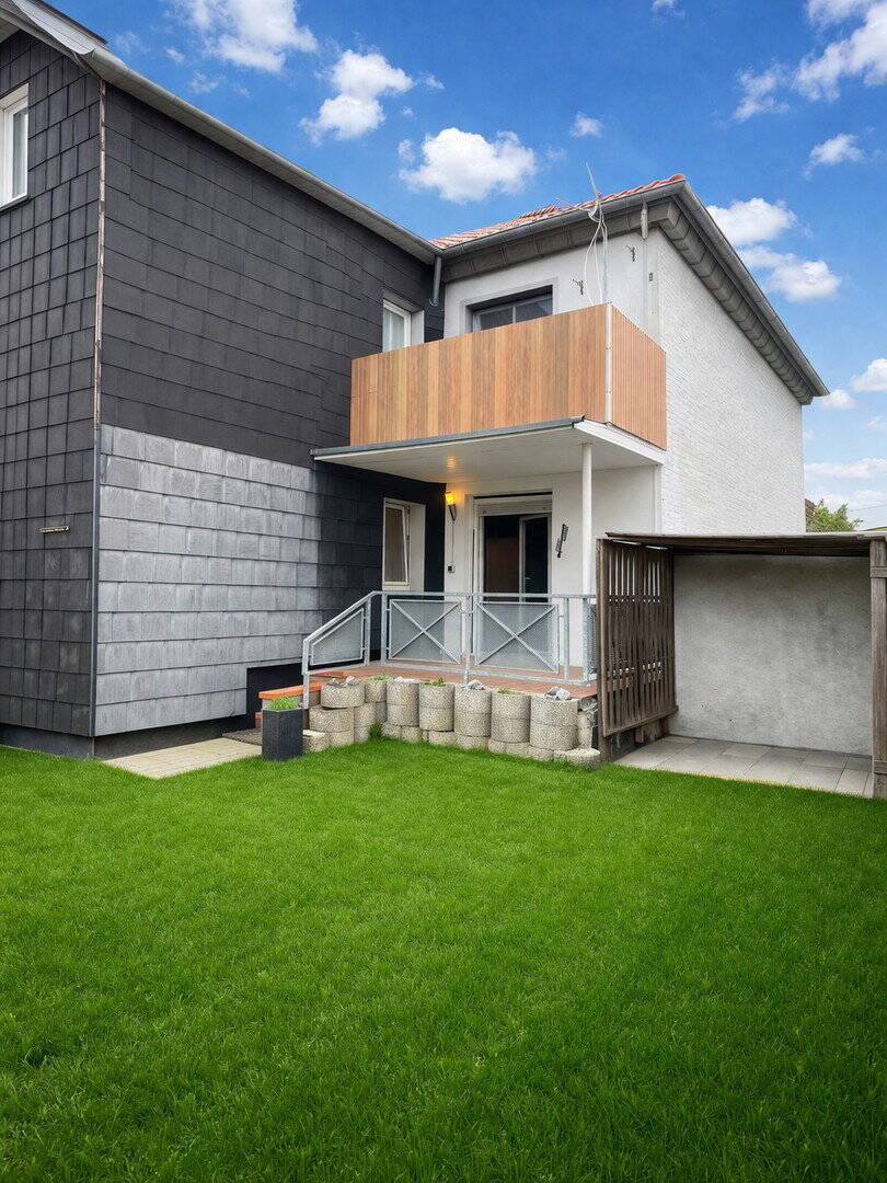 Charmantes Reihenendhaus mit Garten, Balkon & ausgebautem Dachgeschos – Rheine – Bild 1 von 9