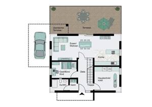 Stadtvilla mit Garage - Moderne Architektur und effizientes Design – 22391 Hamburg – Vorschaubild 7