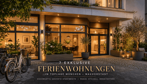 MÜNCHEN-INNENSTADT: 7 FERIENAPARTMENTS MIT ÜBER 249.000 € JAHRESMIETE - Faktor 17 BESTLAGE – 80333 München – Vorschaubild 2