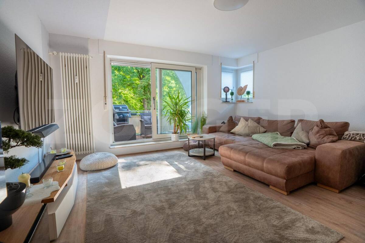 RESERVIERT: Ruhiges Wohnen an der Ahse - Gepflegte Eigentumswohnung mit Balkon und Garage – 59071 Hamm – Bild 1 von 9