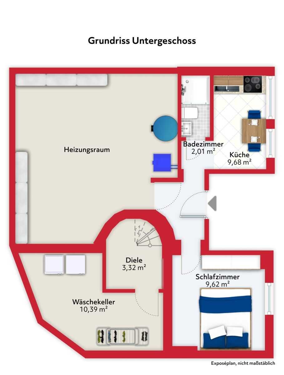 Gepflegtes Mehrfamilienhaus mit vier vermieteten Wohneinheiten – Orenhofen – Vorschaubild 6