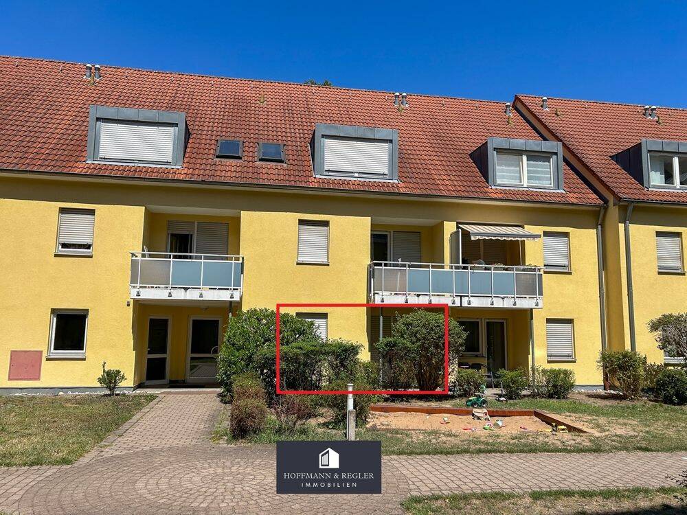 Kapitalanlage oder neues Zuhause, 1-Zimmer-Erdgeschosswohnung mit Südterrasse in Nürnberg-Maxfeld