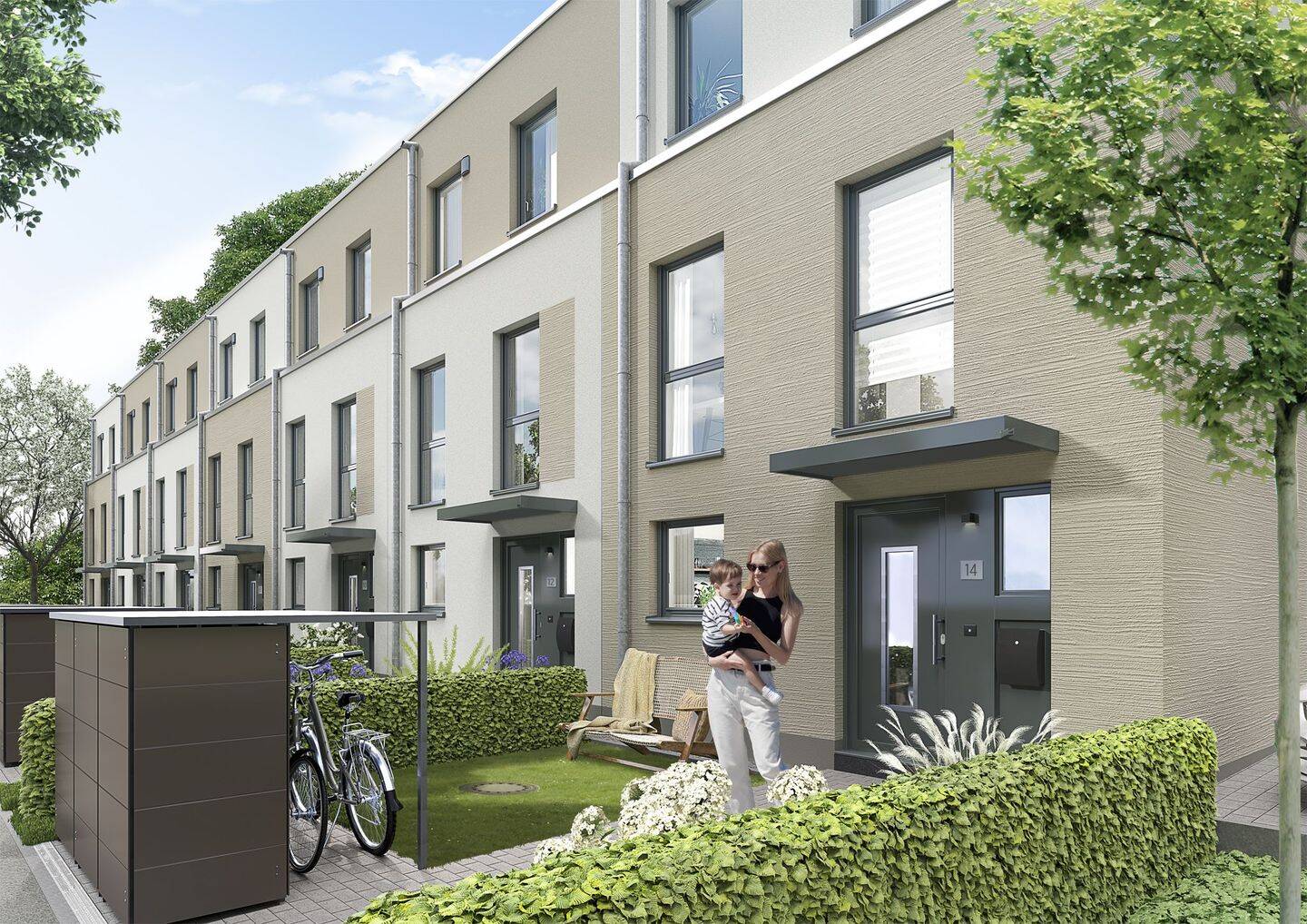 Sonnig. Nachhaltig. Zuhause. – Reihenhaus in Brühl-Schwadorf jetzt mit Frühjahrsrabatt! – Brühl – Vorschaubild 4