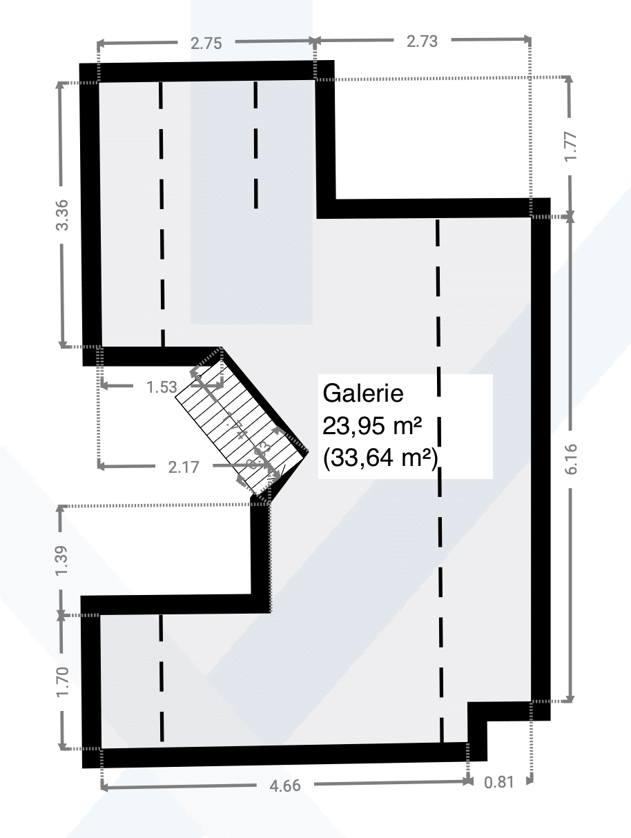 87 m² Maisonettewohnung mit Balkon nahe MHH – Hannover – Vorschaubild 2