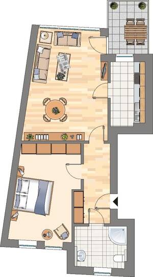 Schöner Wohnen! Seniorenwohnung in Brackel! – 44309 Dortmund – Vorschaubild 2
