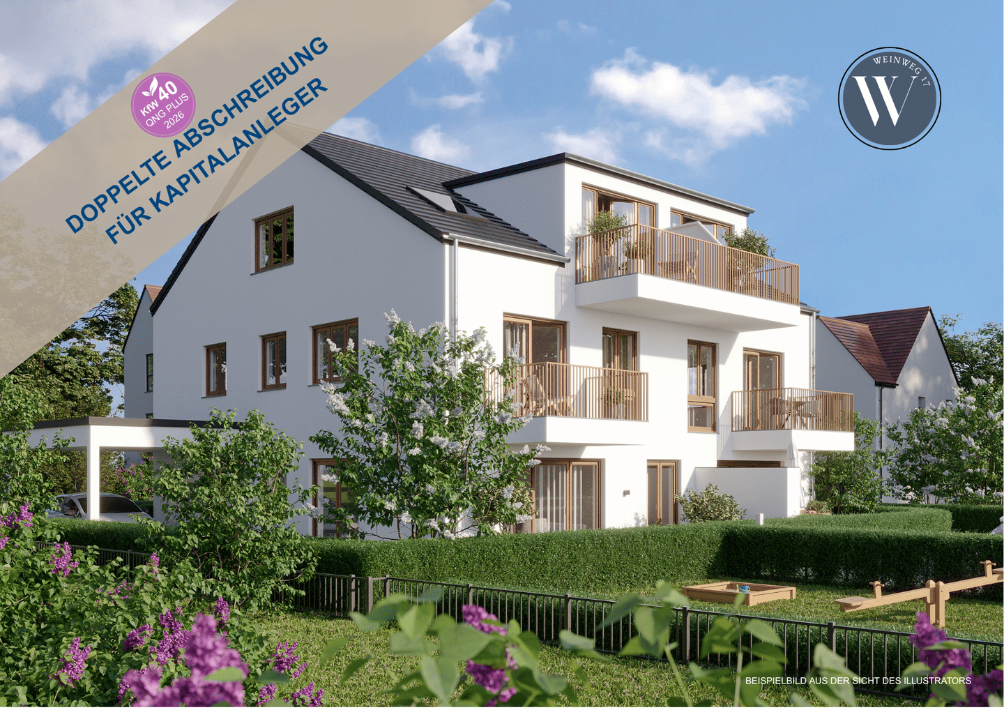 Perfekt aufgeteiltes Apartment mit Balkon
