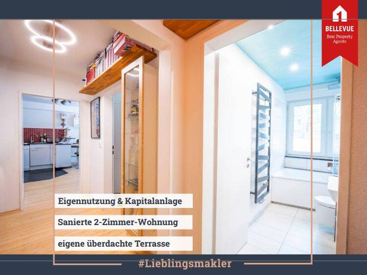 Souterrain 2-Zimmer-Wohnung || saniert im Jahr 2019 || Parkettboden