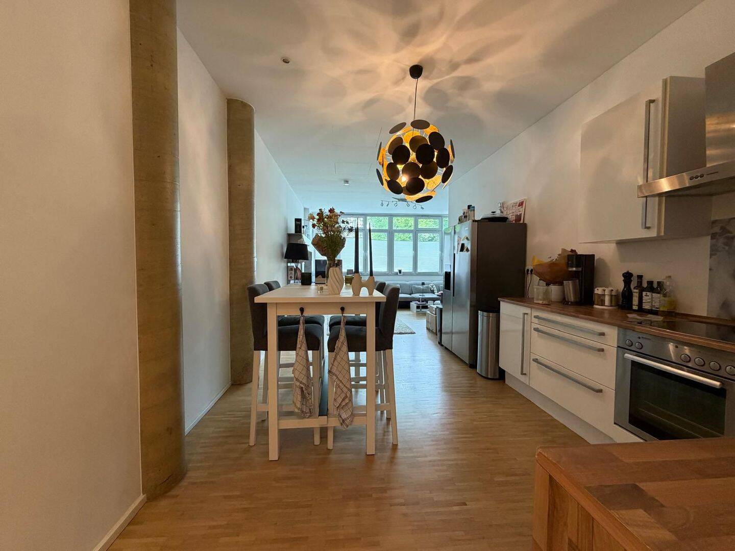 2-Zimmer Wohnung mit Loftcharakter in Kessenich