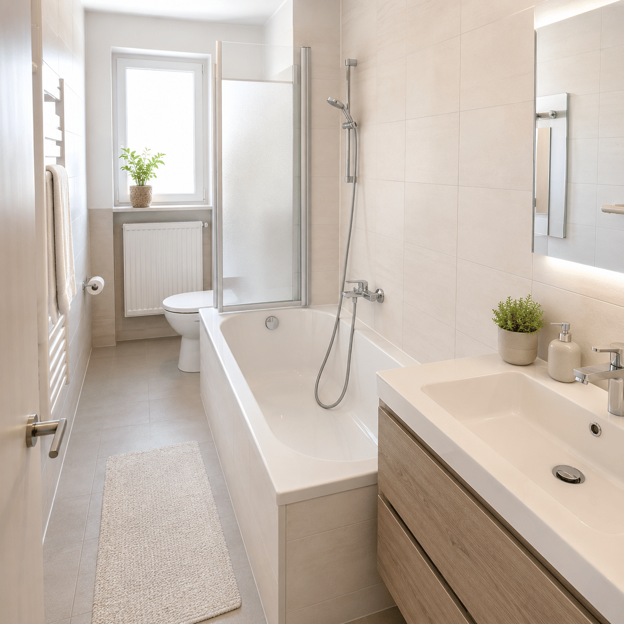 2.OG: 2 Zimmer mit herrlichem Sonnenbalkon und Gartenblick – Berlin – Vorschaubild 9