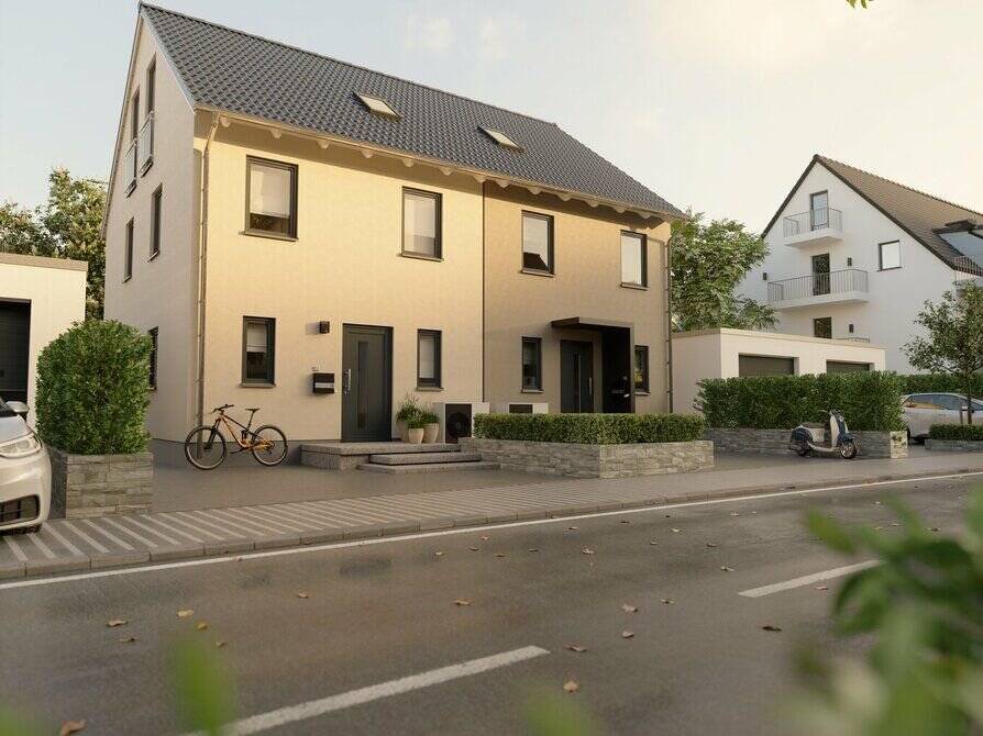Doppelhaus Mainz 128 Moderner Lebensraum, Ihr neues Zuhause wartet auf Sie!